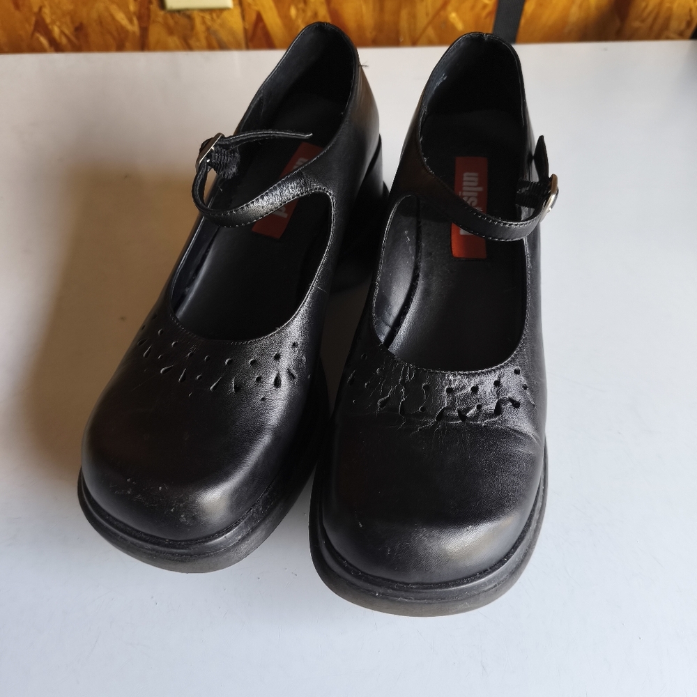 Unlisted by Kenneth Cole Black Platform Shoes